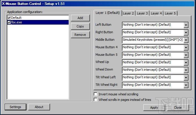 X-Mouse,X-Mouse Button Control,鼠标自定义按键,鼠标设置软件